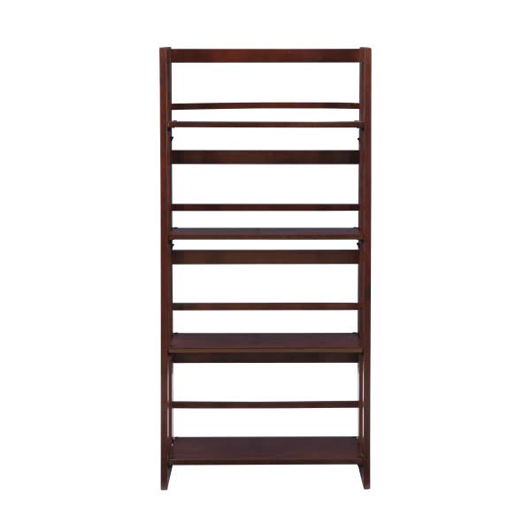 Walnut 4-Shelf Bookcase G8366