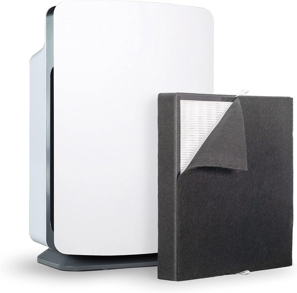 Large Room Air Purifier with True HEPA in White D176989