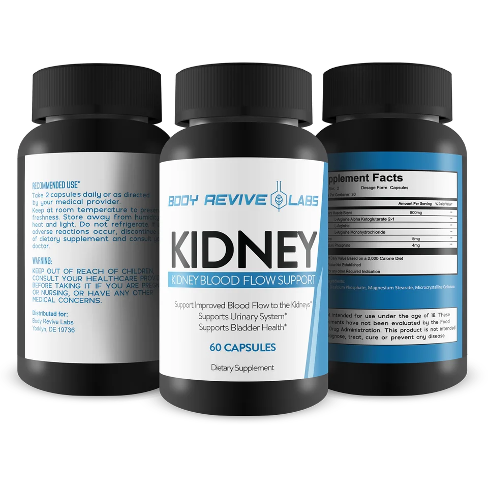 60 Capsules Kidney Support T6875