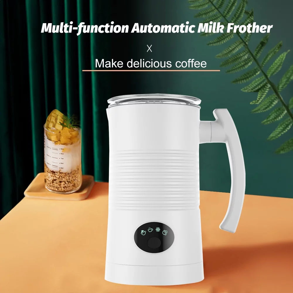 4 in 1 Stainless Steel Electric Milk Frother and Steamer N596791