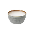 Stoneware Bowl 10cm Grey/ Cream N609