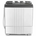 20 lbs Capacity Portable Twin Tub Washer Spinner H70691