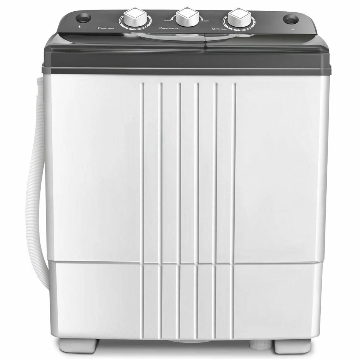 20 lbs Capacity Portable Twin Tub Washer Spinner H70691