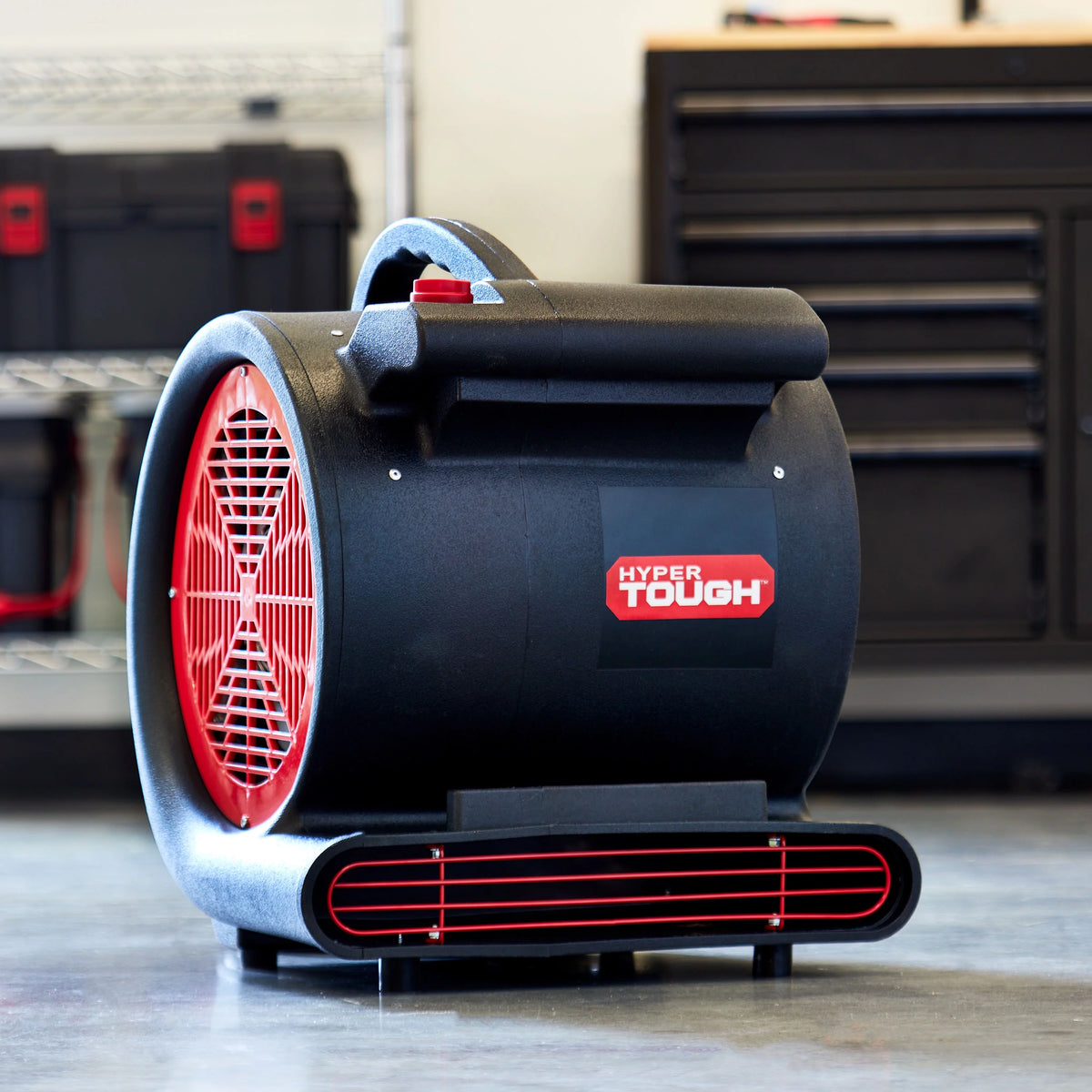 1 HP 3-Speed Utility Fan Air Mover Black M242418