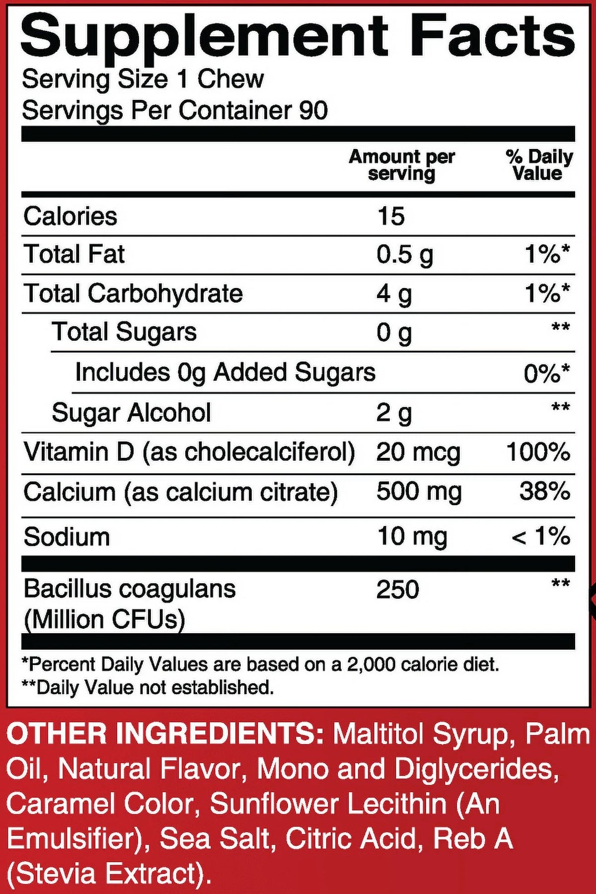 Bariatric Multivitamin Capsules with Calcium Citrate Soft Chews A280865