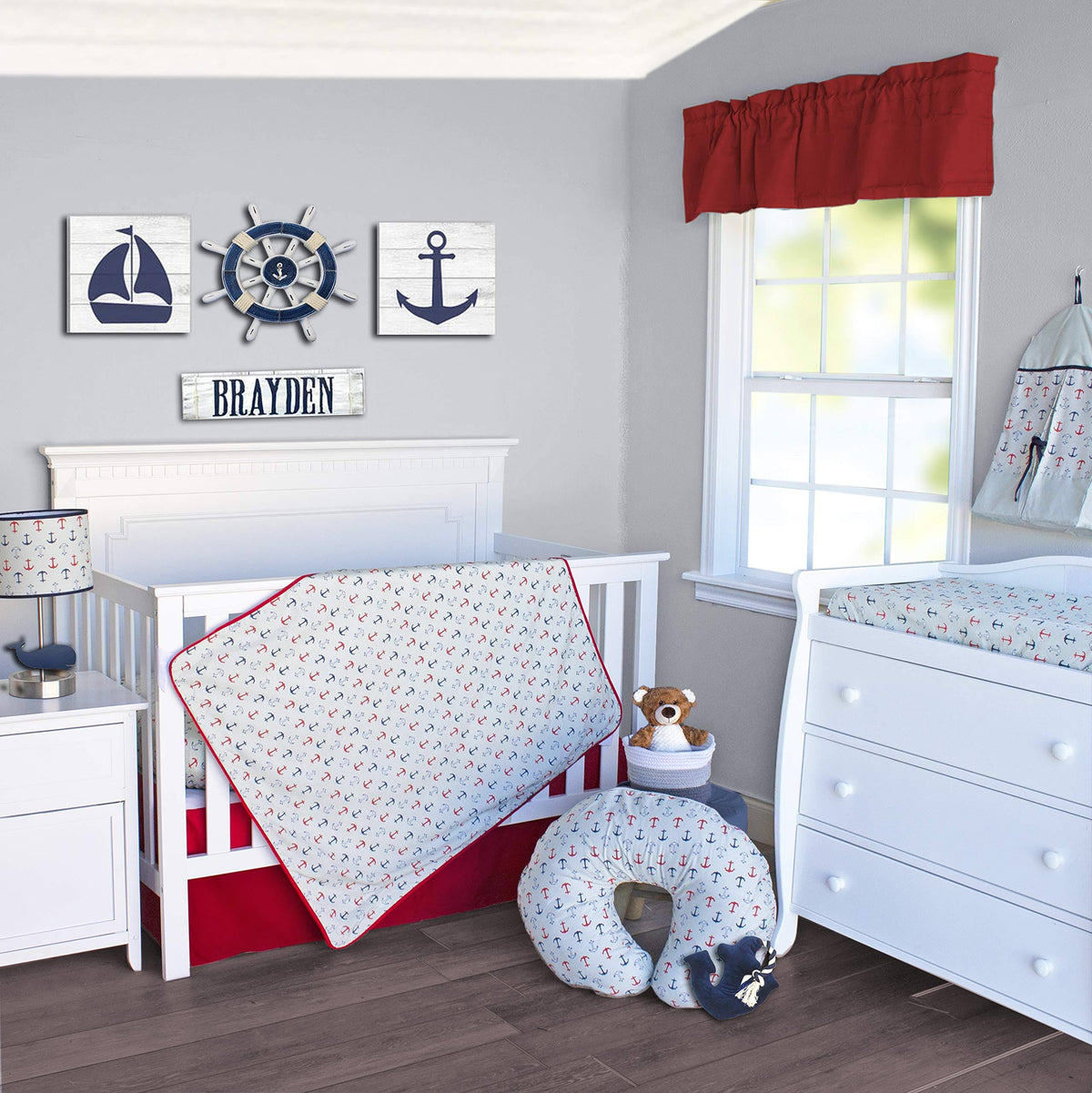 3 Piece Crib Bedding Set Q23207