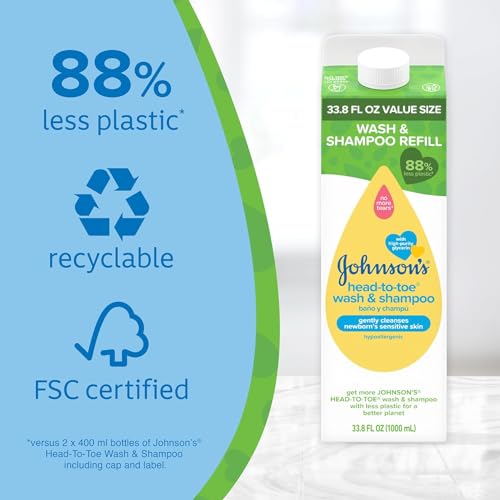 Baby Wash & Shampoo, Hypoallergenic, 27.1 fl. Oz H160786