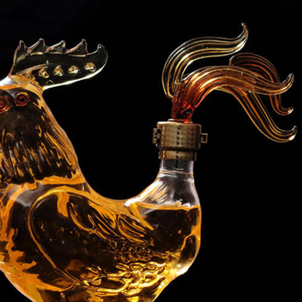 Hand-Blown High Borosilicate Glass Decanters Y972127