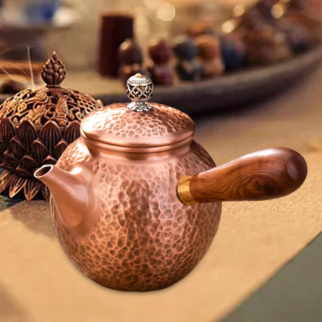 Copper Teapot Water Kettle Coffee Pot O2831
