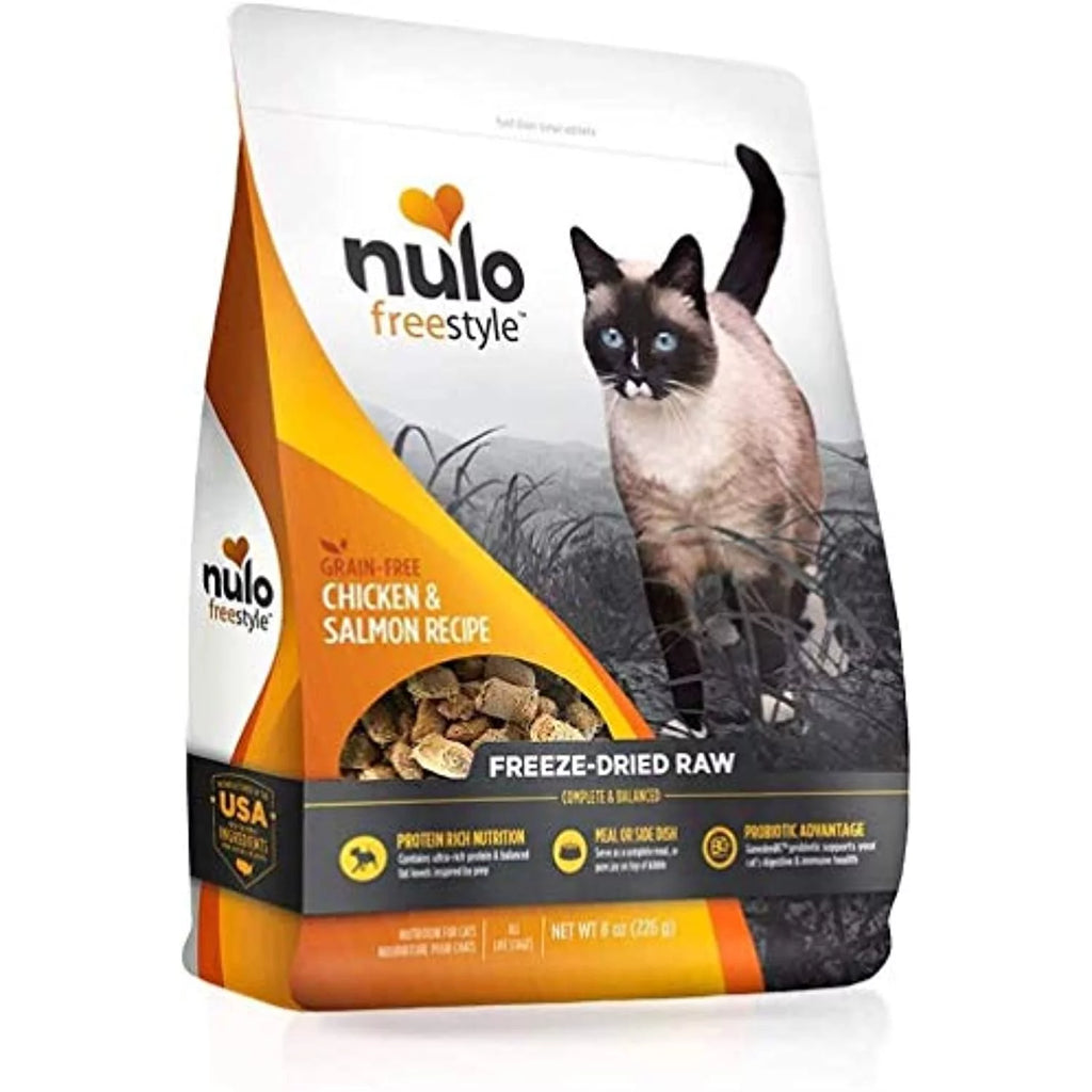 8 oz Freeze-Dried Raw Cat Food Chicken & Salmon L720008