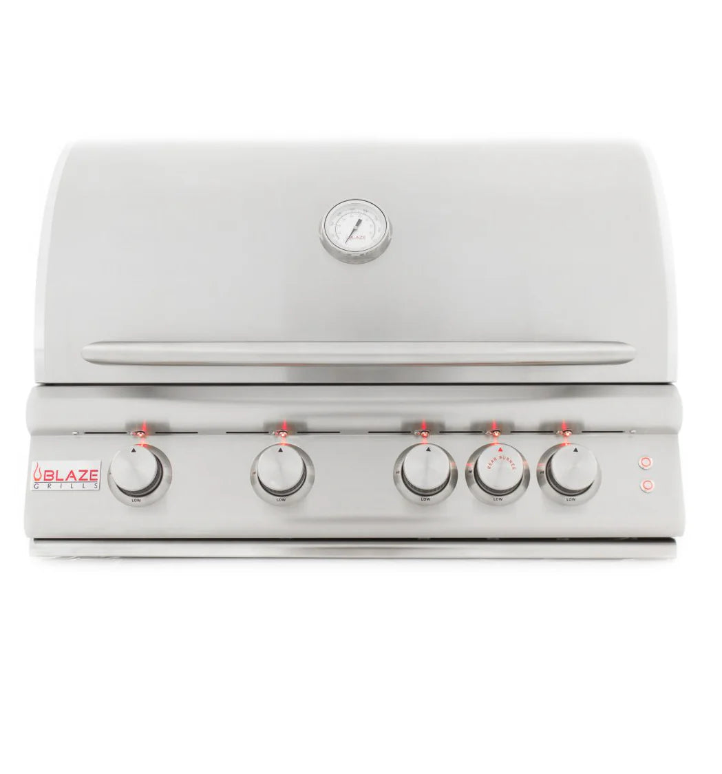 32 in. 4-Burner Built-In Natural Gas Grill I64990