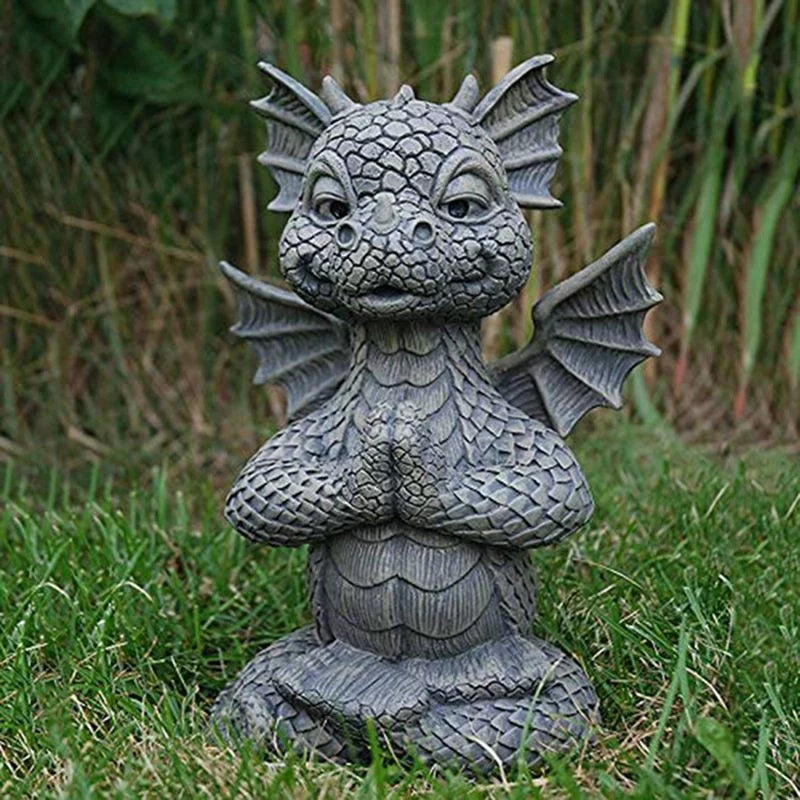 18cm Dragon Statue O173730