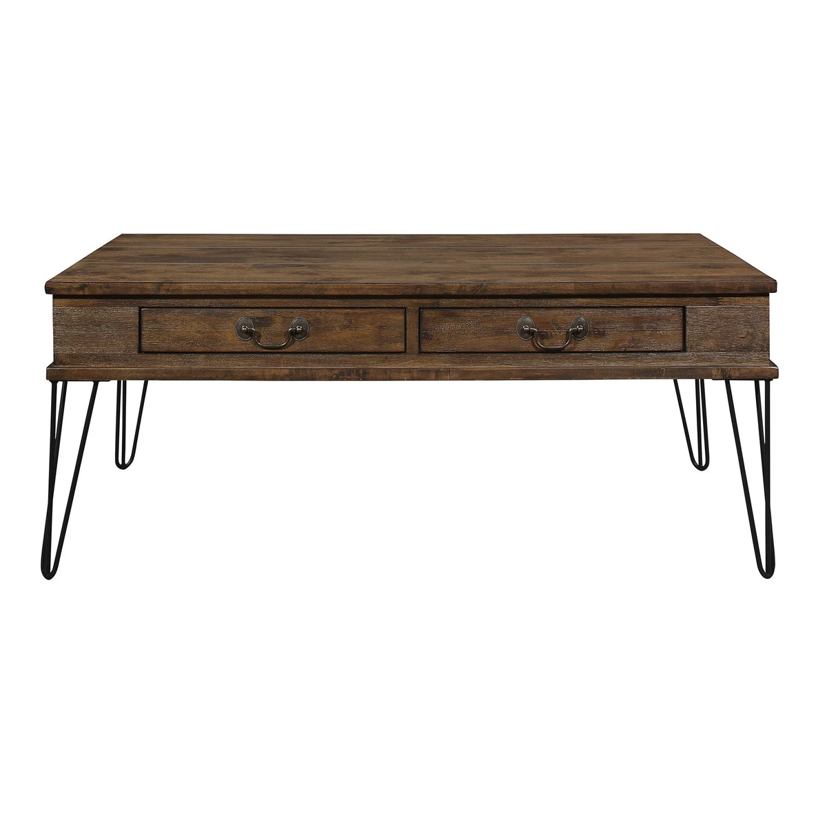 Rustic Oak Rectangular Coffee Table L265785
