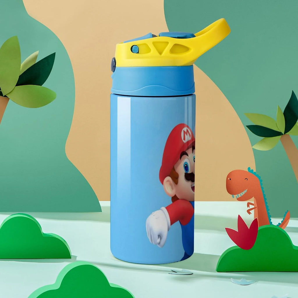 Insulated Stainless Steel Water Bottle with Straw T13477