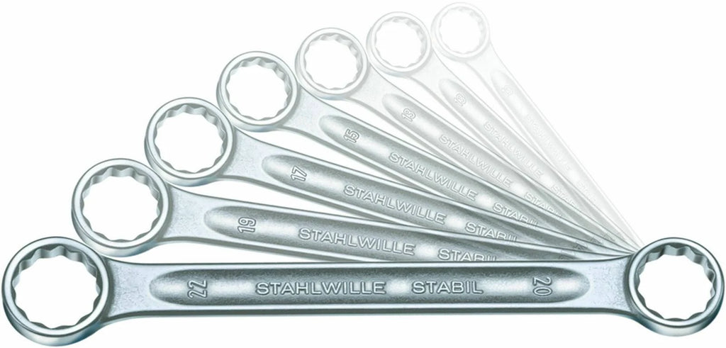 21/7 Double Ended Ring Spanner Set H6262