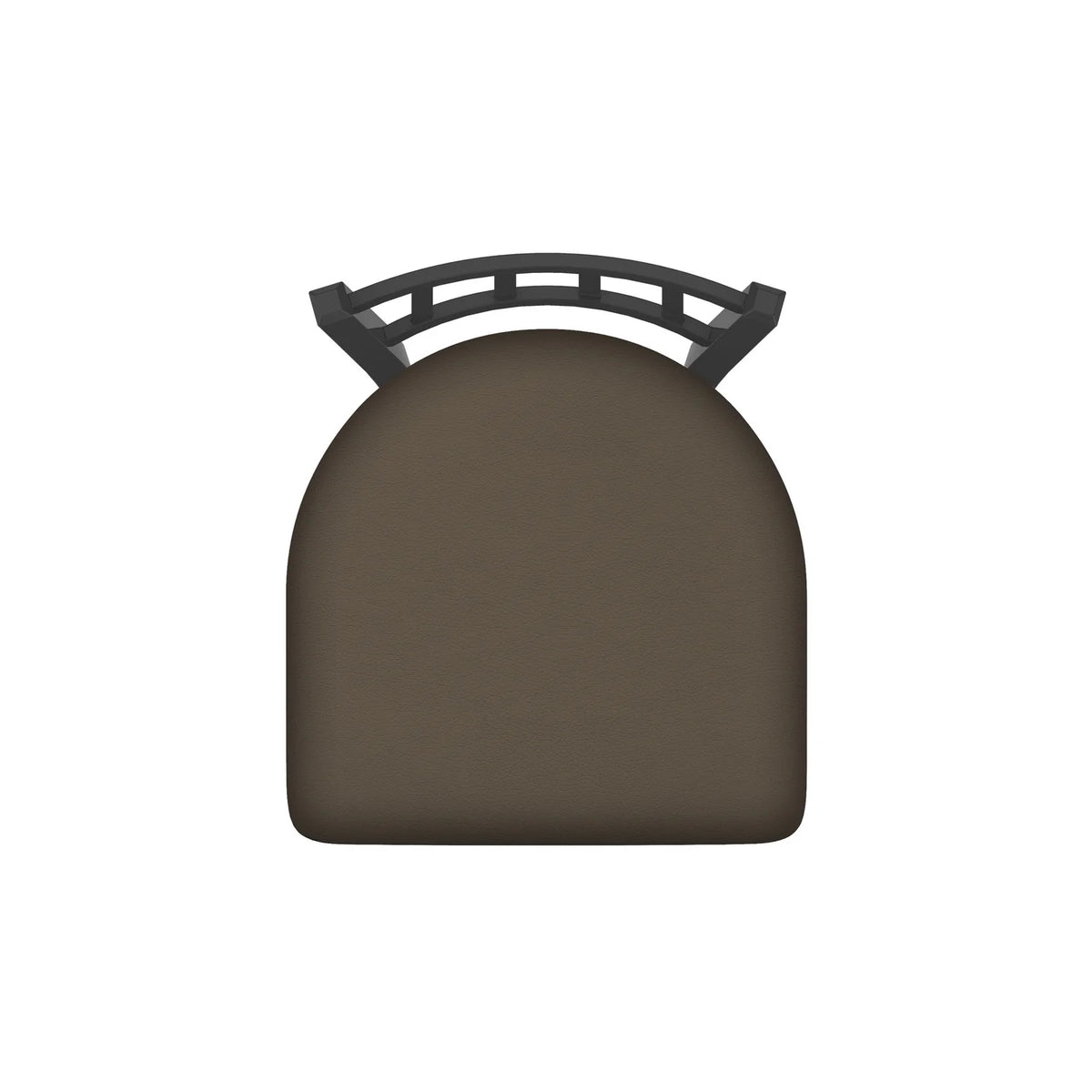 18 in. Chair with Pewter Finish & Canter Earth Seat G318
