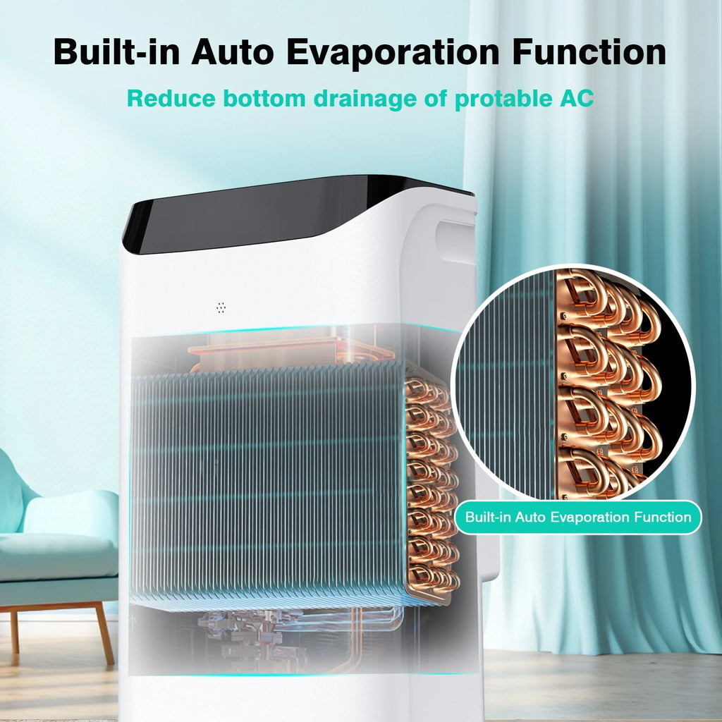 14000 BTU Portable Air Conditioner with Dehumidifier and Cooling Fan Z439919