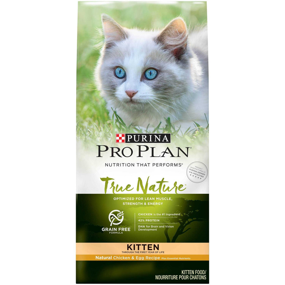 Grain Free High Protein Natural Dry Kitten Food S9604