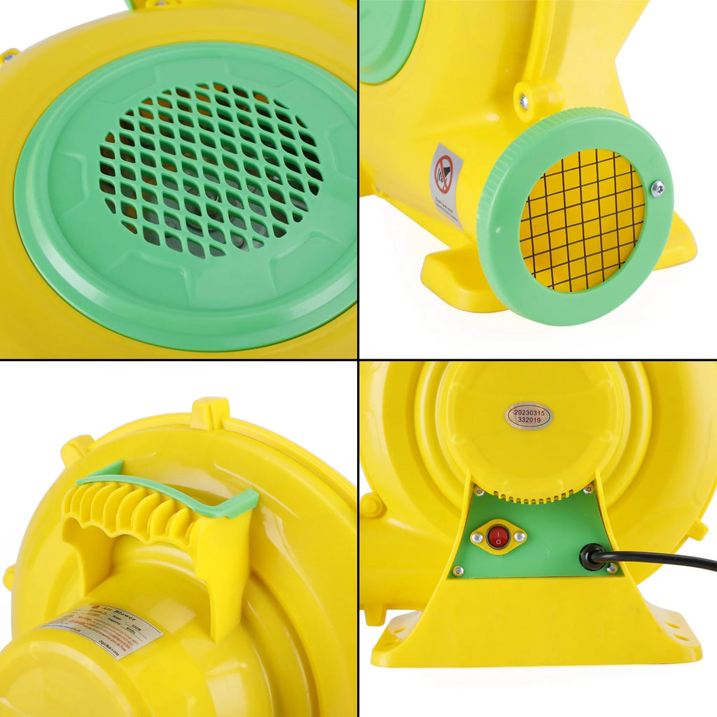 550 Watt Inflatable Bounce House Water Slide Air Pump Blower Fan M28340