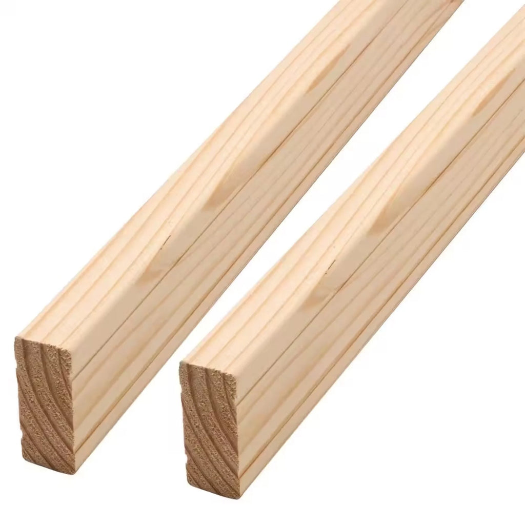 6 ft. Pressure-Treated Wood Railing Kit with Square Aluminum Balusters K177