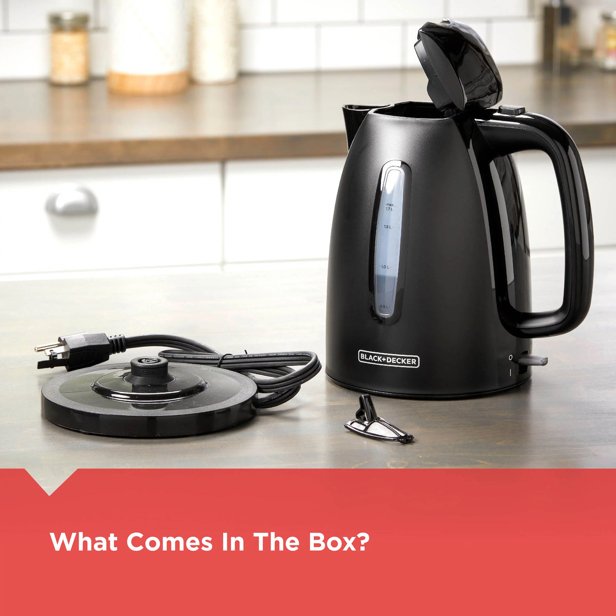 1.7L Electric Cordless Kettle L797