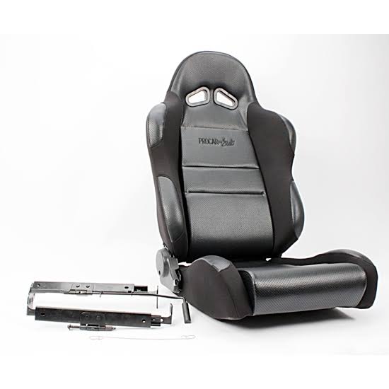 Black Vinyl Sportsman Racing Seat J981874