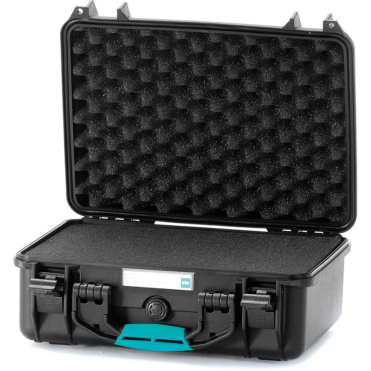 Hard Case with Foam (Black with Blue Handle) L62956