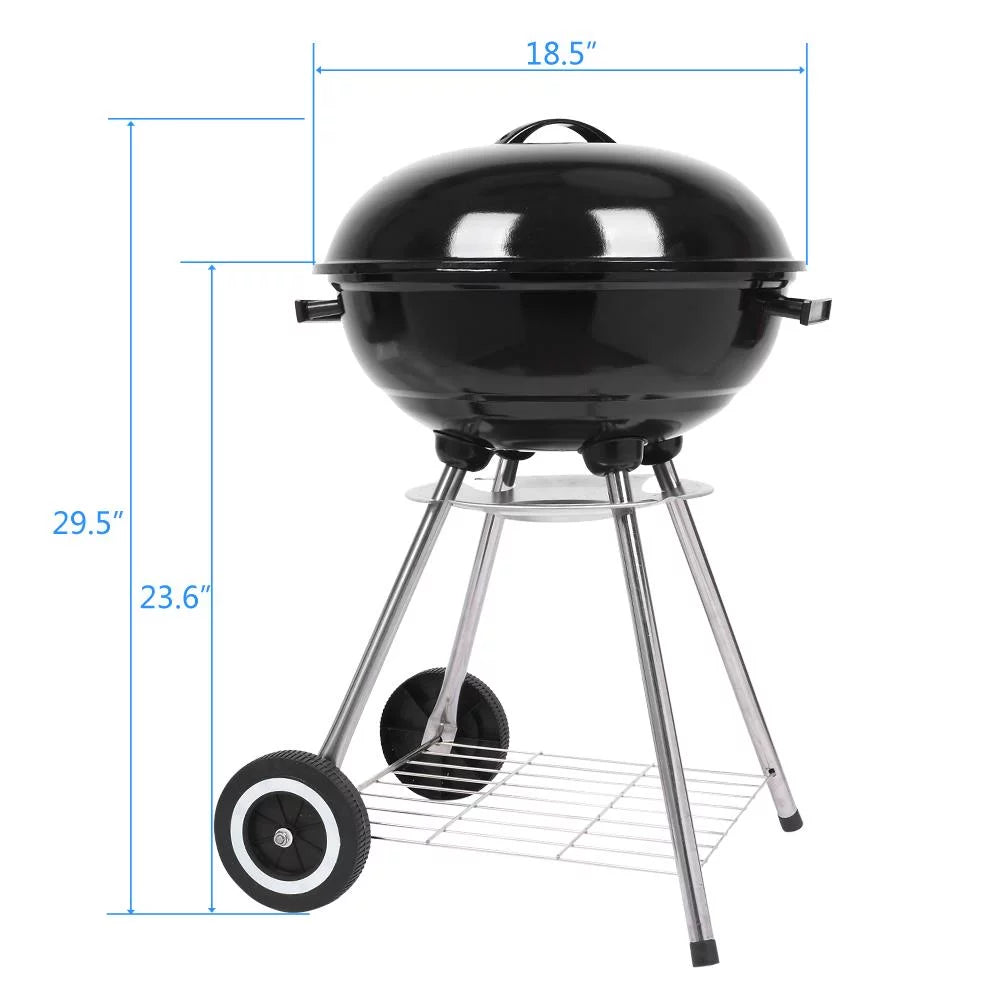 Round Charcoal Stove BBQ Grill B965044