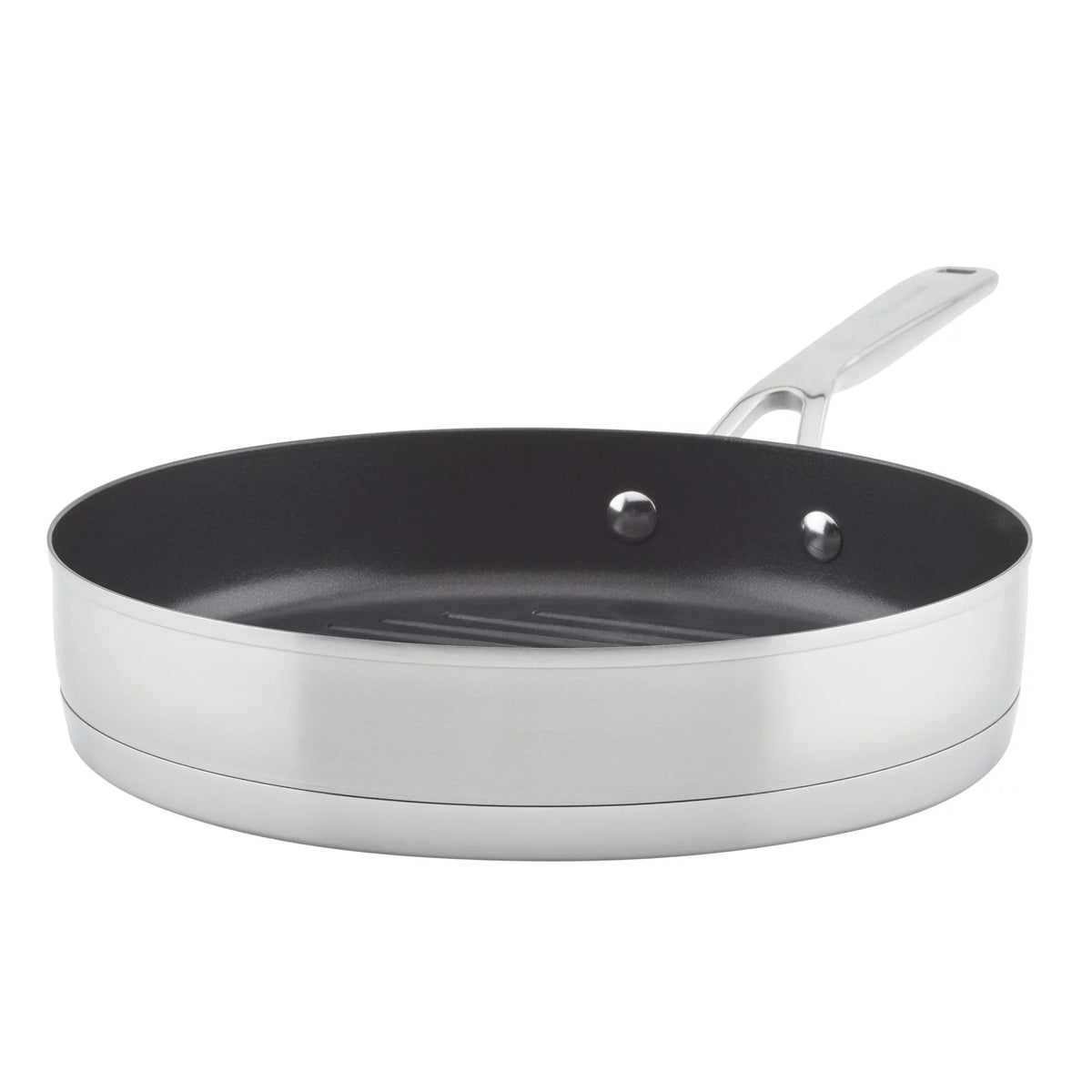Stainless Steel Nonstick Induction Grill Pan S5037