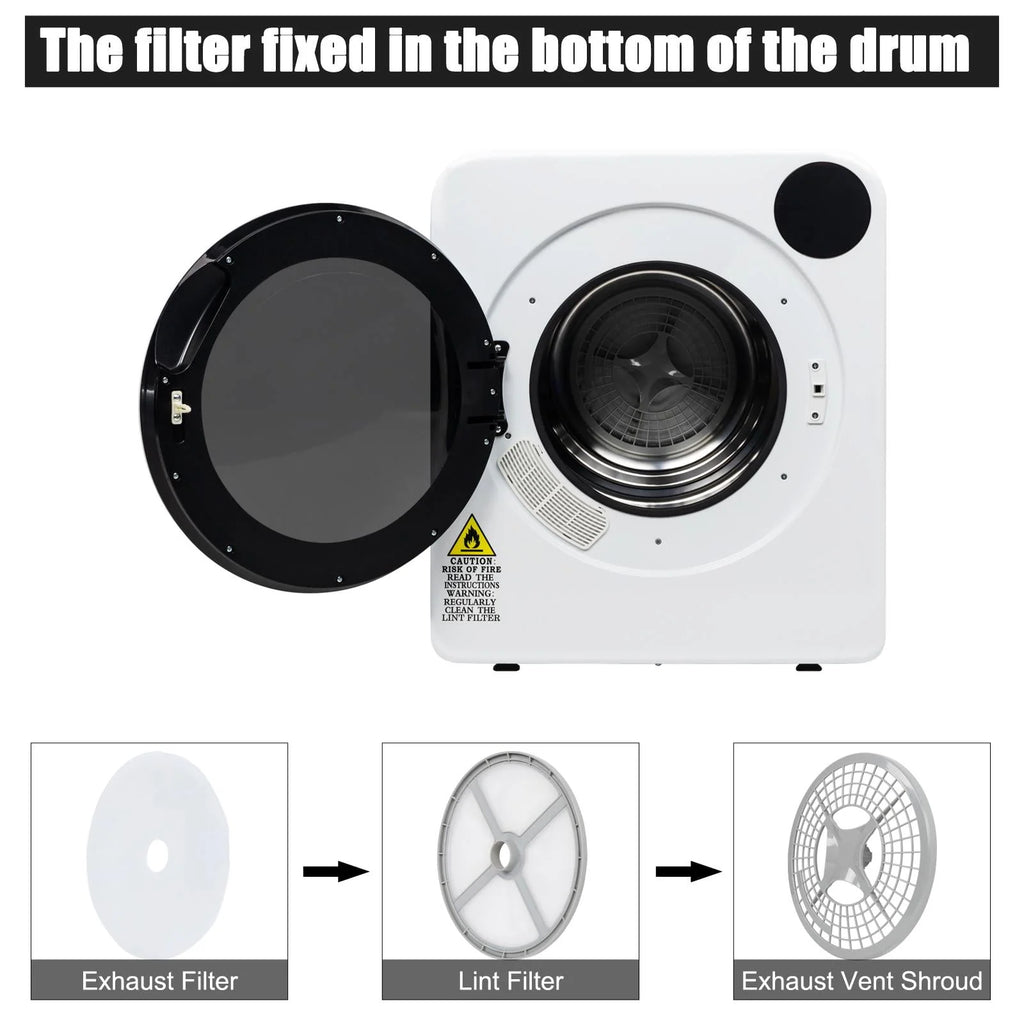 Electric Compact Laundry Clothes Dryer L7911