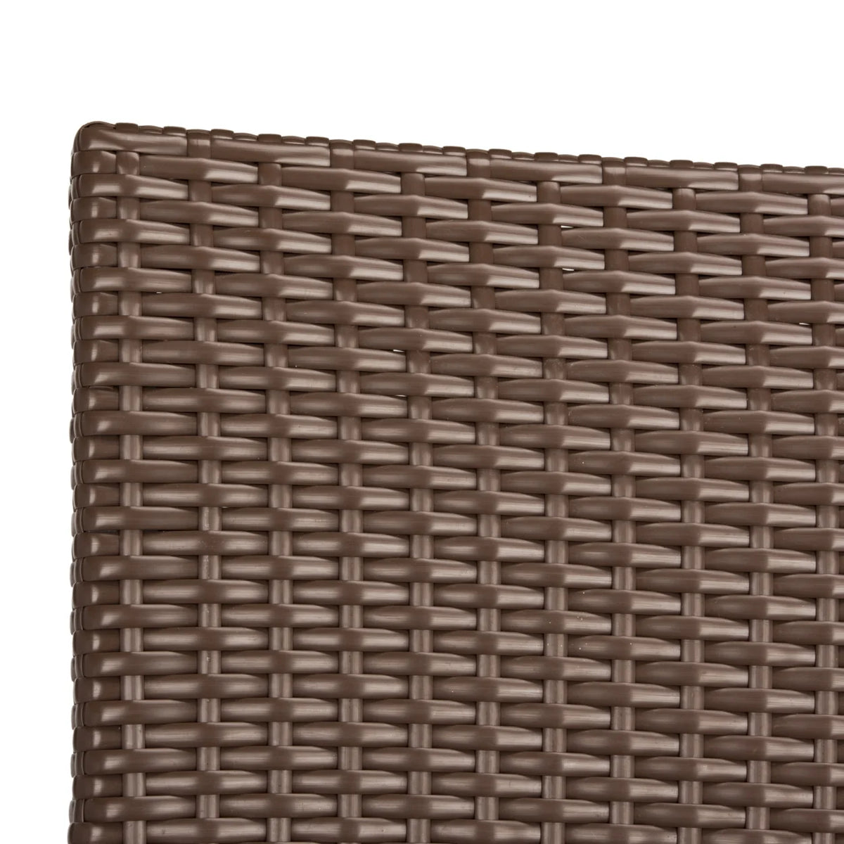 Brown Outdoor Stacking Armchair Set of 2 C211