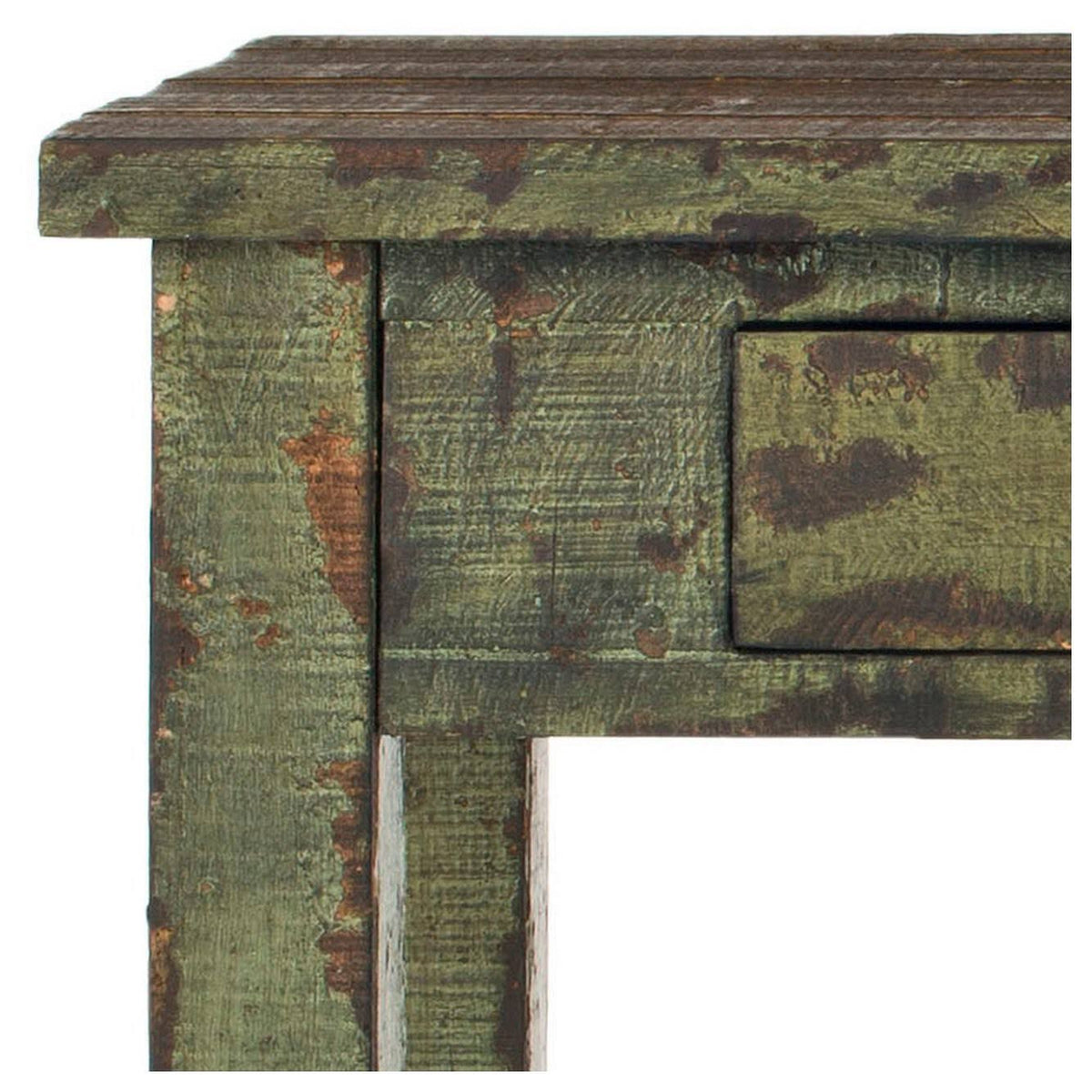 Antique Green Console L702
