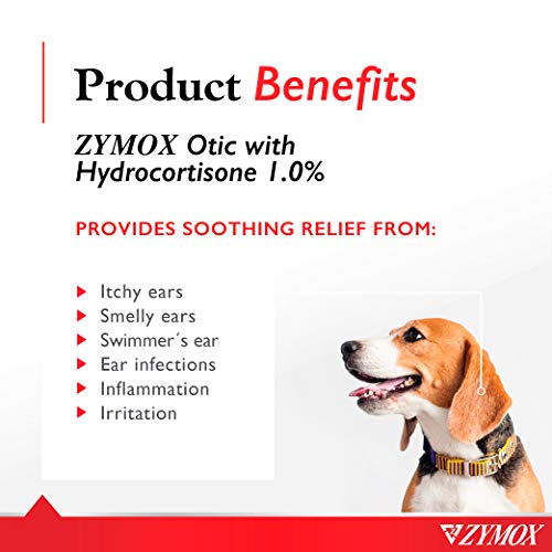 1.25oz Otic Enzymatic Solution with 1% Hydrocortisone D543