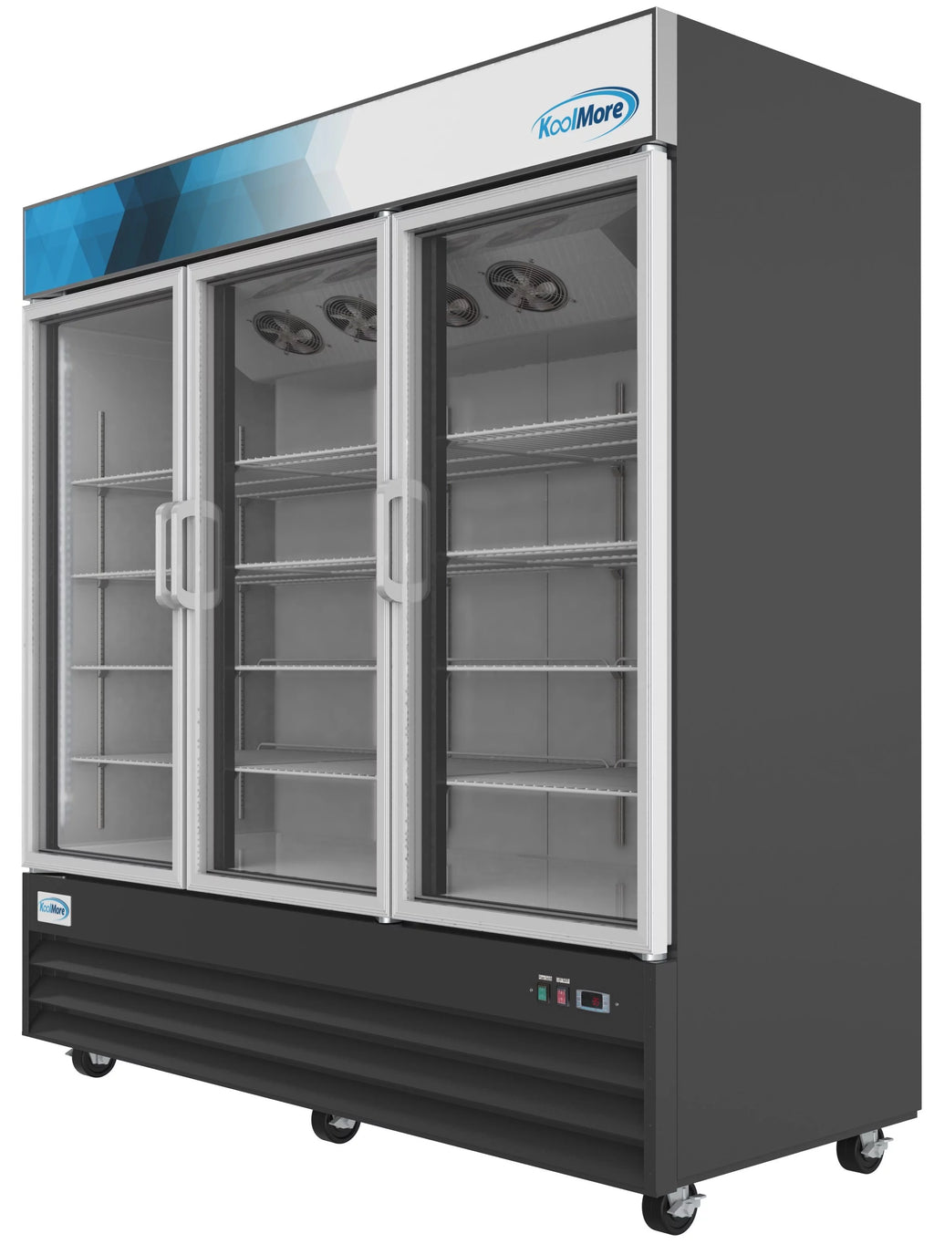 78 in. Three Glass-Door Merchandiser Refrigerator D544