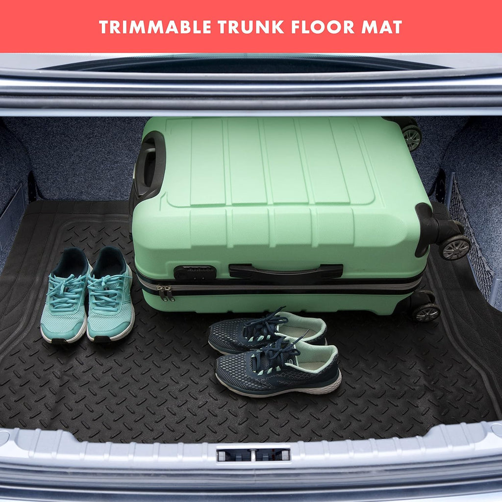 Black Rubber Heavy Duty Trimmable Cargo Liner G80404