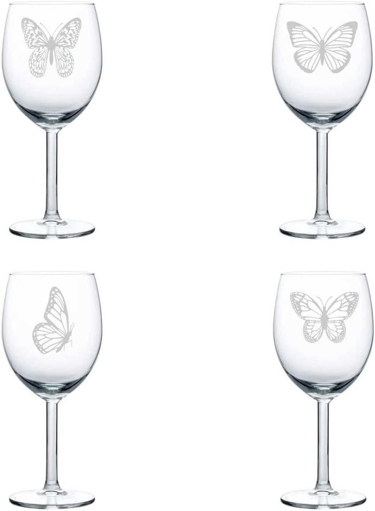 Set of 4 Wine Glass 10 oz H341