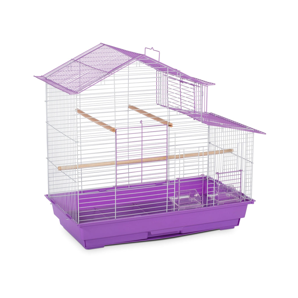 Purple Bird Cage A665