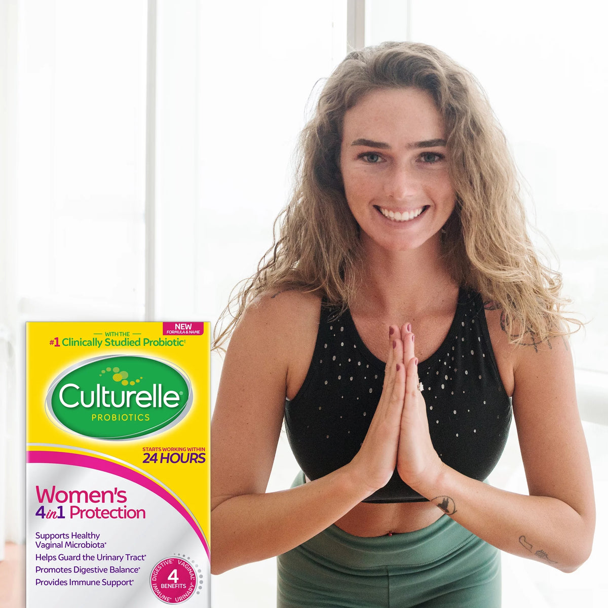 Women’s 4-in-1 Daily Probiotic Supplements 30 count P666