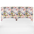 California King Headboard Peach Floral J18510