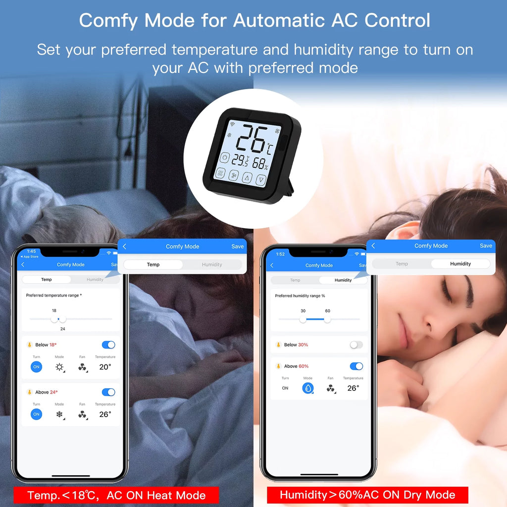 Wifi IR Air Conditioner Controller with LCD Display Y770