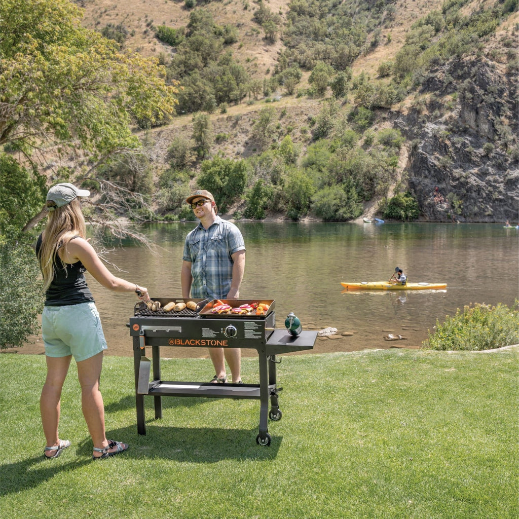 Propane Griddle and Charcoal Grill Combo A62323
