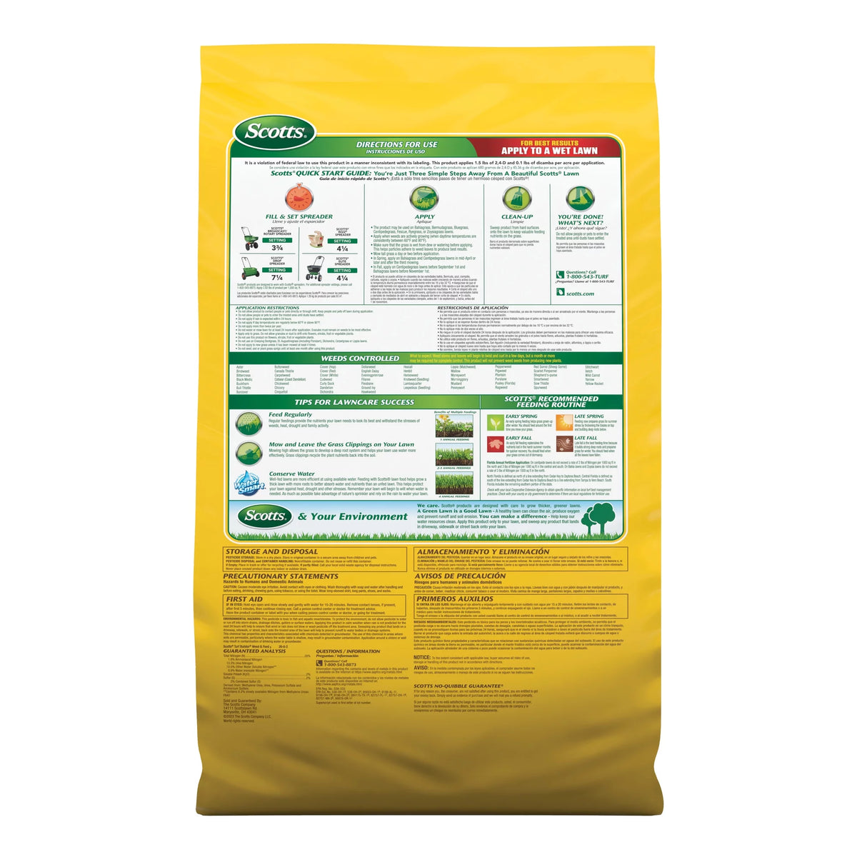 Weed & Feed 12,000 Sq. ft. 33.95 lbs. C272274