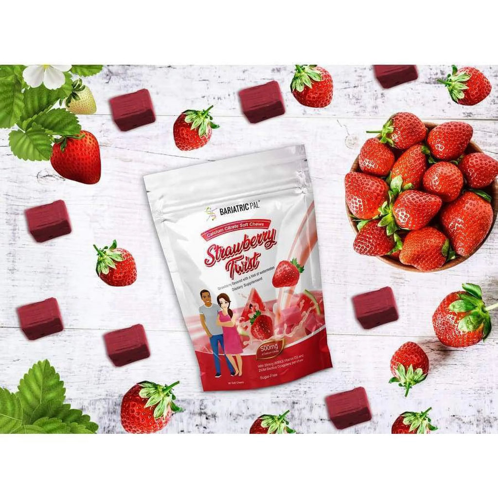 Sugar-Free Calcium Citrate Soft Chews 500mg with Probiotics 90ct I784367