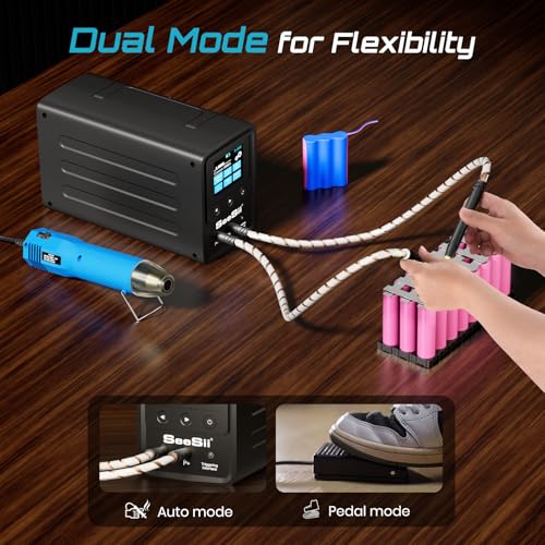 10080W Spot Welder and Heat Gun Kit with 3000F Capacitors B4931