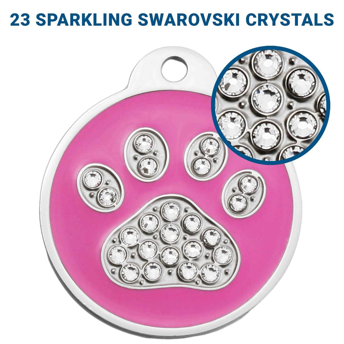 Stainless Steel Personalized Dog & Cat ID Tag F4652