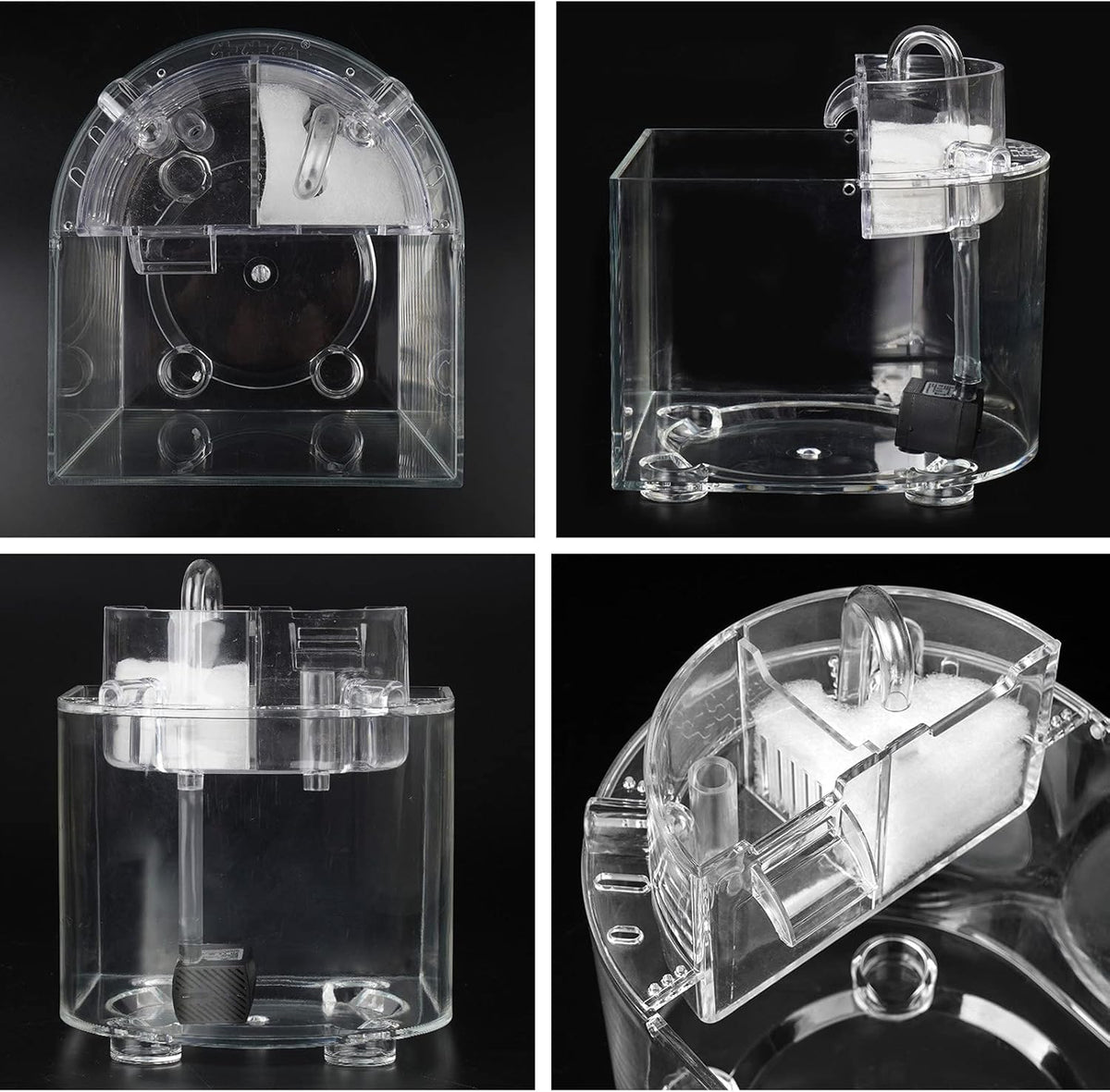 1.6 Gallon Self Cleaning Aquarium with Heater and Filter P794