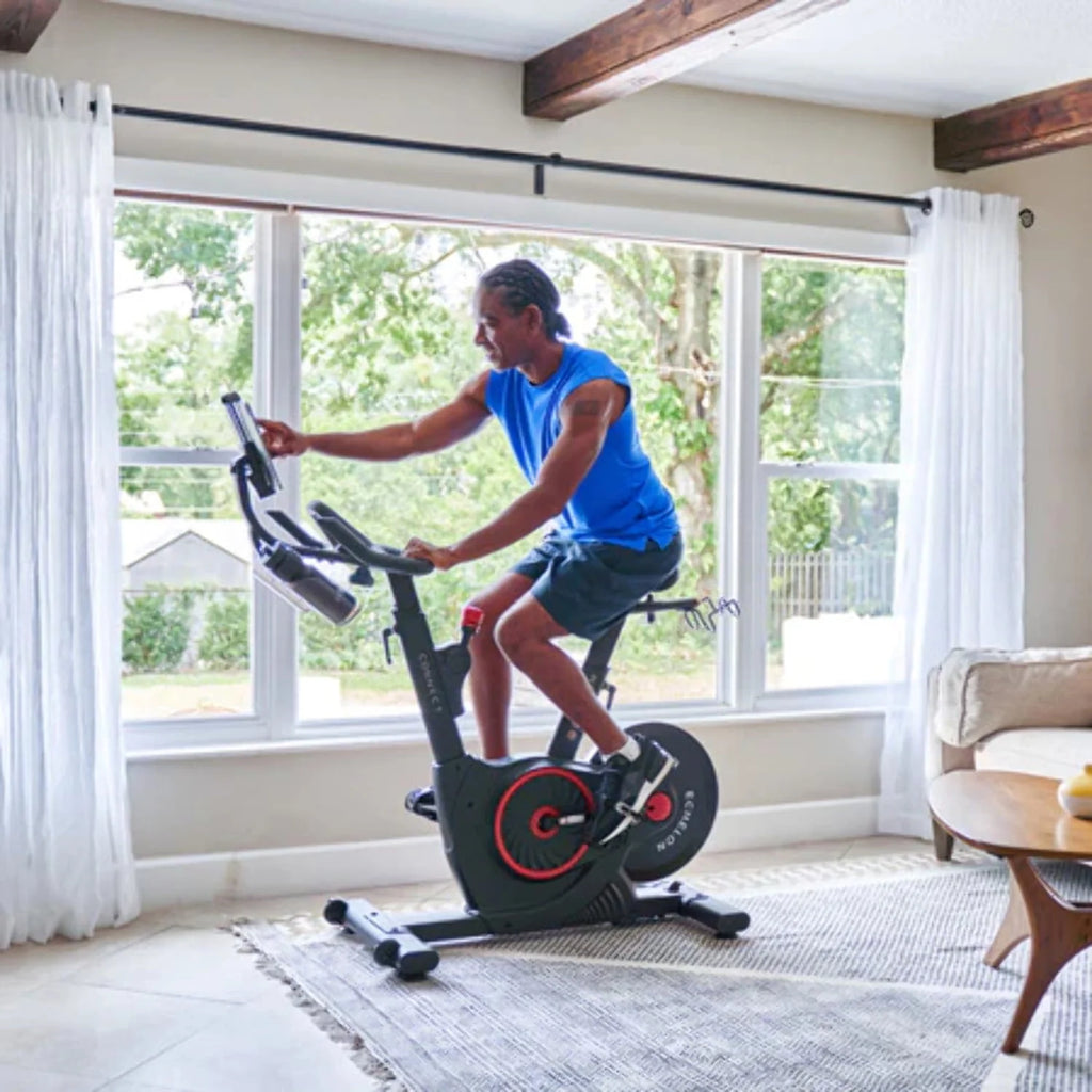 Smart Fitness Bike with Cushioned Seat and 32 Resistance Levels M2387