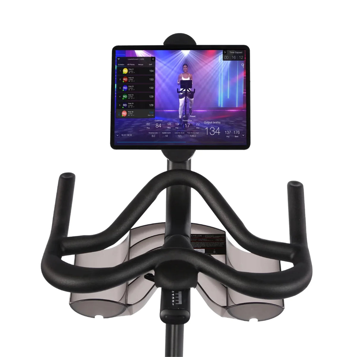 Smart Fitness Bike with Cushioned Seat and 32 Resistance Levels M2387
