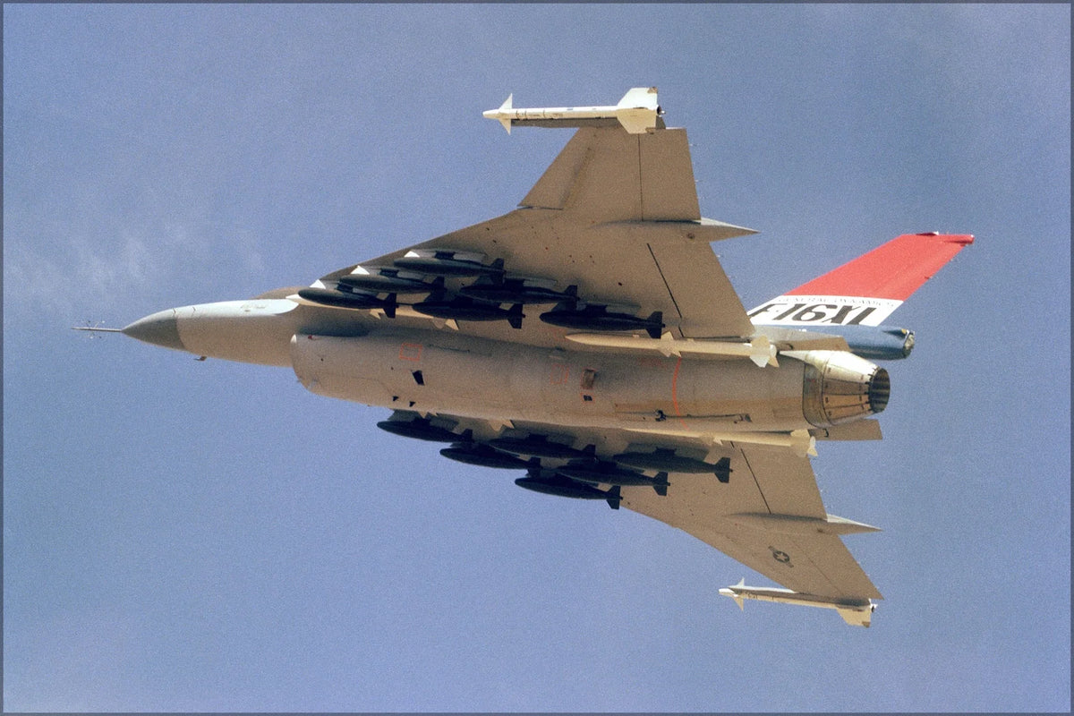 F-16XL Fighting Falcon Gallery Poster P5196
