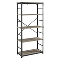 4 Shelf Bookcase in Driftwood D83366